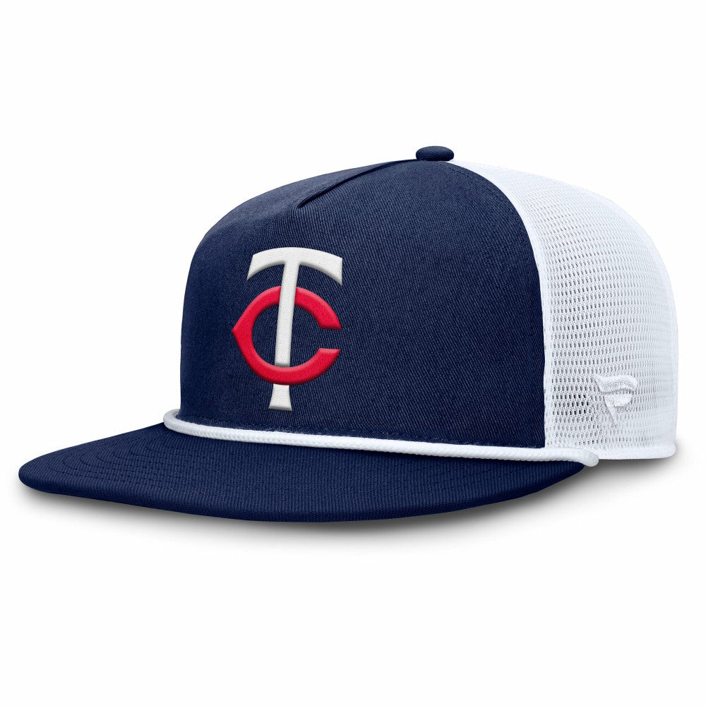 Navy/White Minnesota Twins Fanatics Clubhouse Change Up Snapback Hat