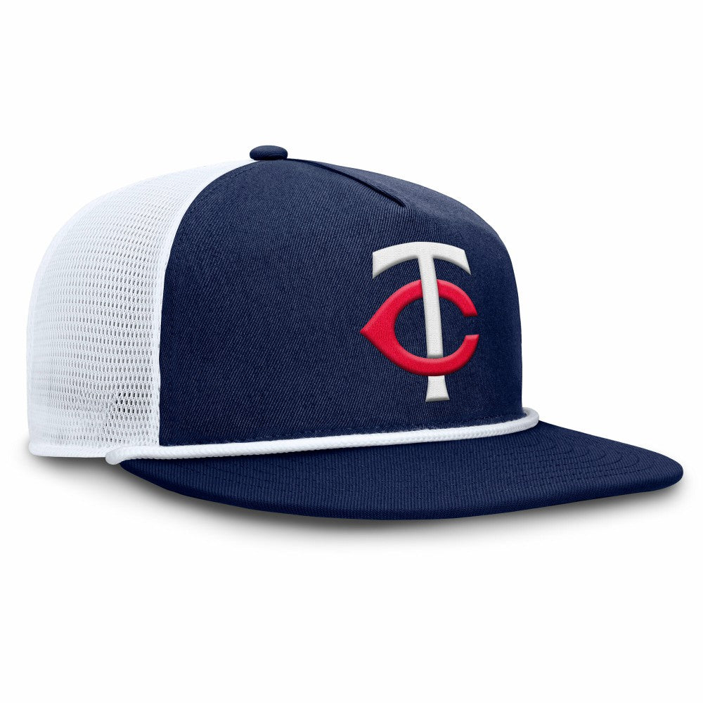 Navy/White Minnesota Twins Fanatics Clubhouse Change Up Snapback Hat