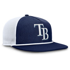 Navy/White Tampa Bay Rays Fanatics Clubhouse Change Up Snapback Hat