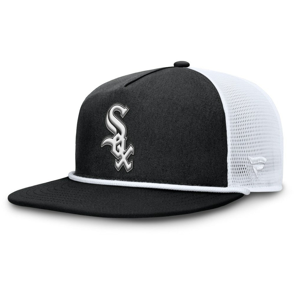 Black/White Chicago White Sox Fanatics Clubhouse Change Up Snapback Hat