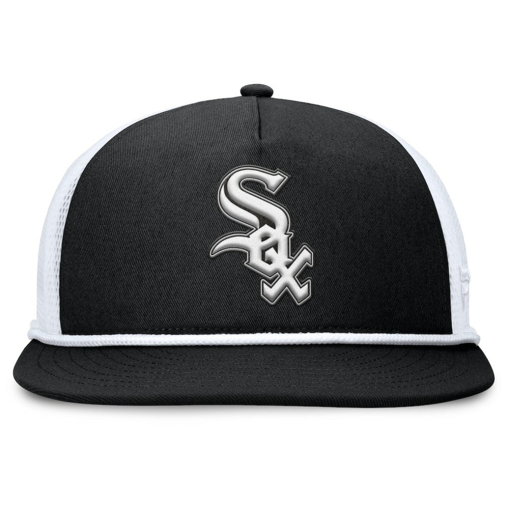 Black/White Chicago White Sox Fanatics Clubhouse Change Up Snapback Hat