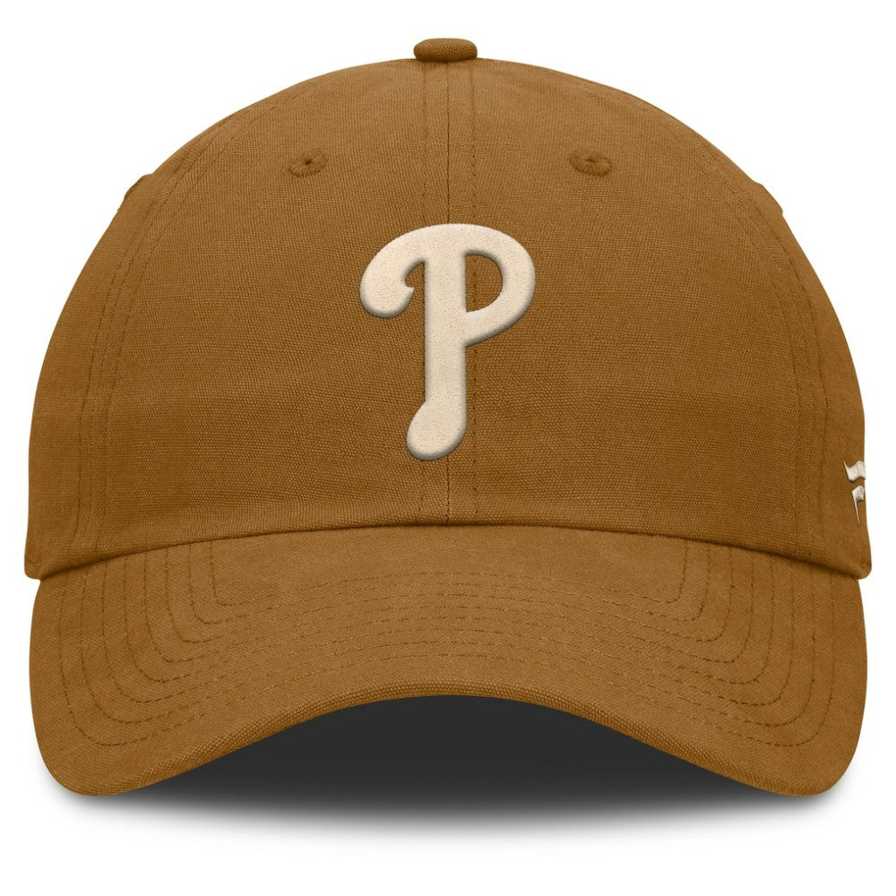Brown Philadelphia Phillies Fanatics Act Natural Chopper Adjustable Hat