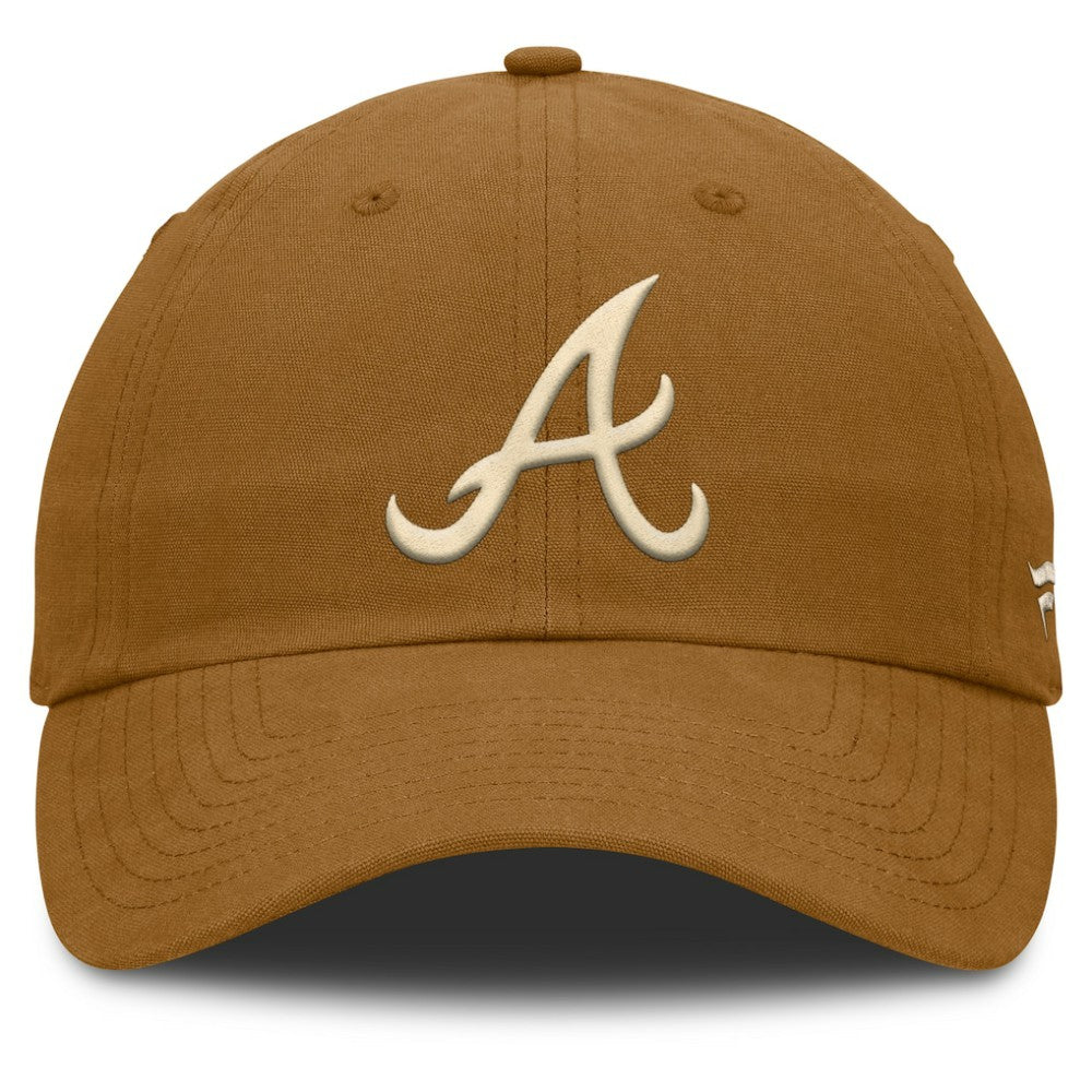 Brown Atlanta Braves Fanatics Act Natural Chopper Adjustable Hat
