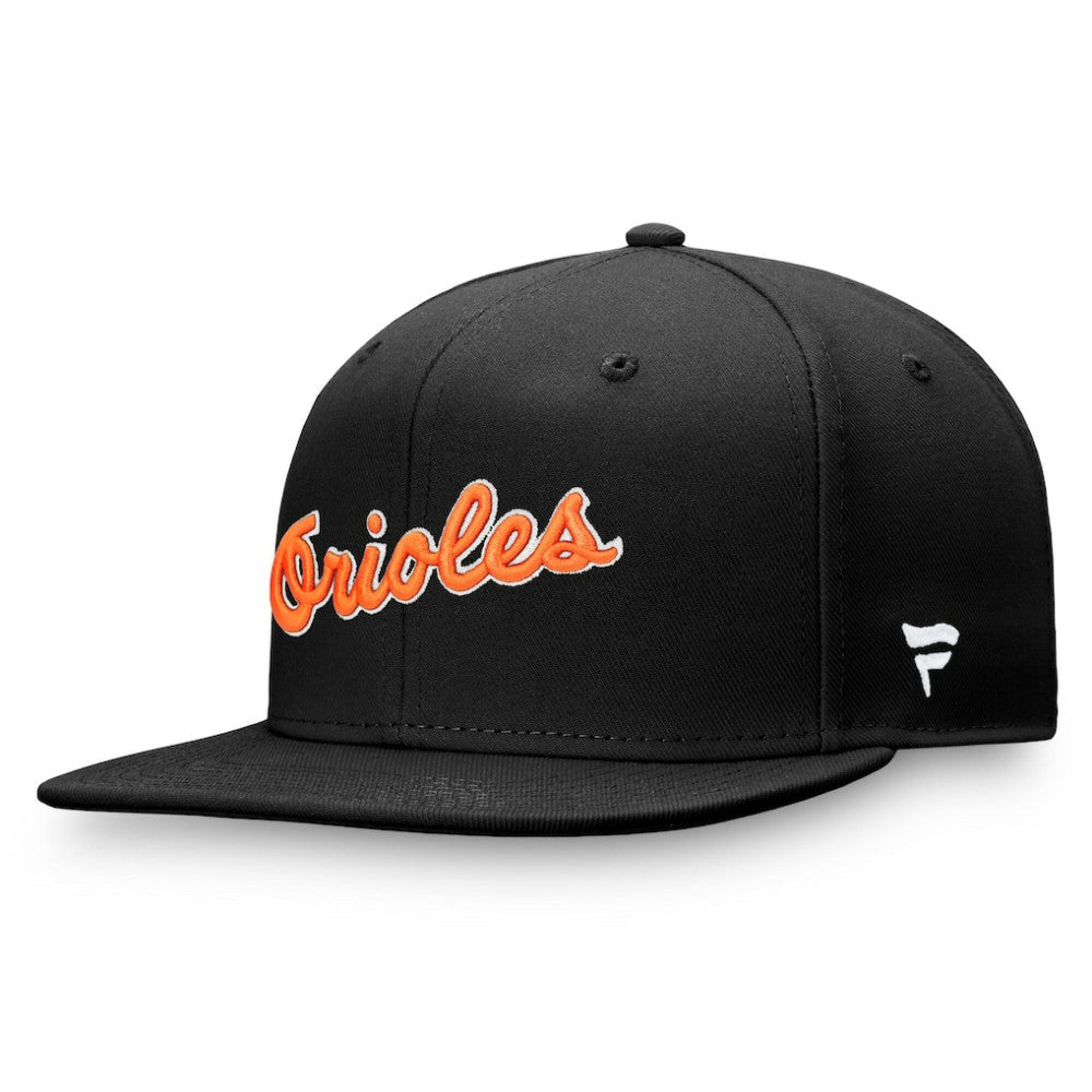 Black Baltimore Orioles Fanatics Cooperstown Collection Core Fitted Hat