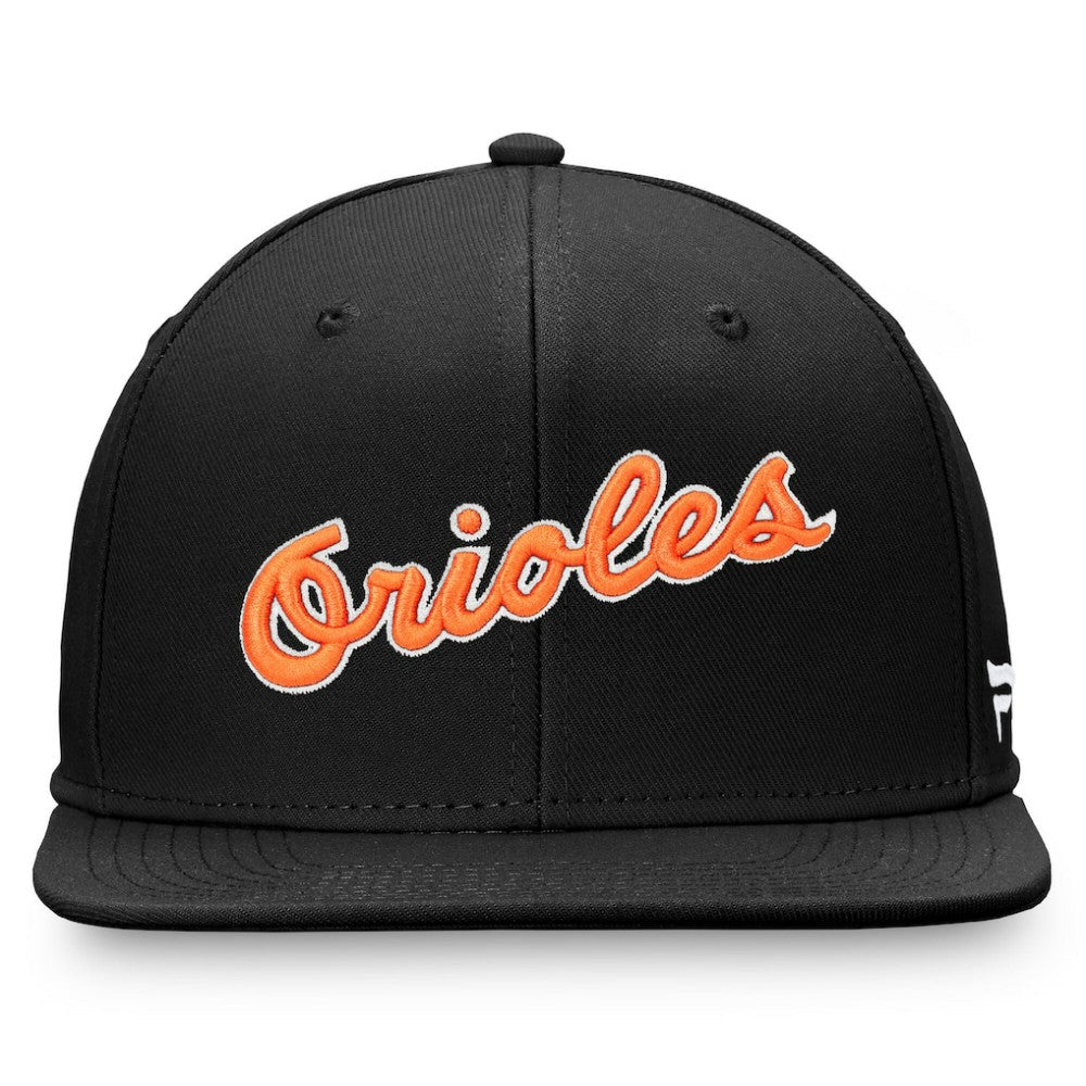 Black Baltimore Orioles Fanatics Cooperstown Collection Core Fitted Hat