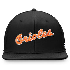 Black Baltimore Orioles Fanatics Cooperstown Collection Core Fitted Hat