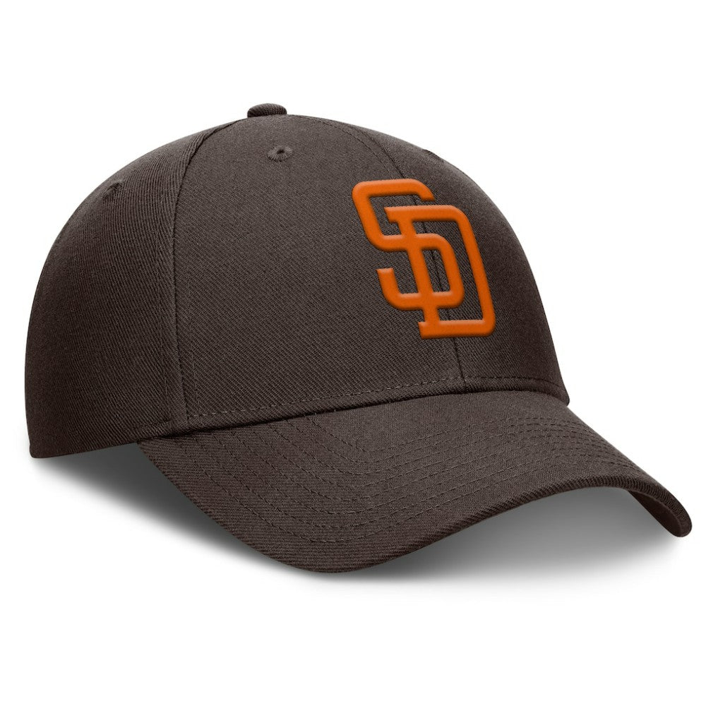 Brown San Diego Padres Fanatics Cooperstown Collection Core Adjustable Hat