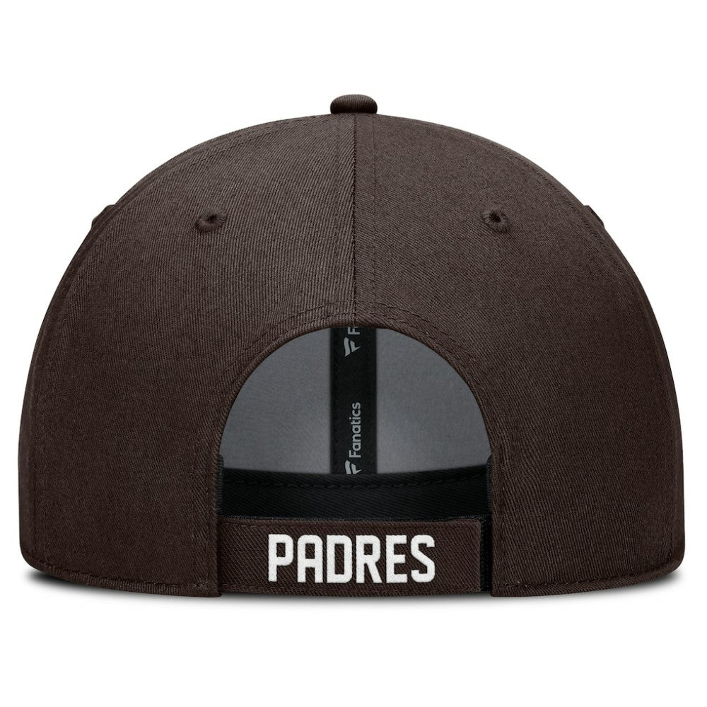 Brown San Diego Padres Fanatics Cooperstown Collection Core Adjustable Hat