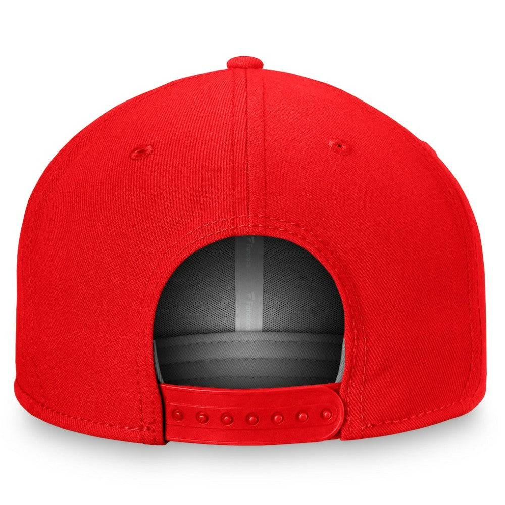 Red Texas Rangers Fanatics Core Adjustable Hat