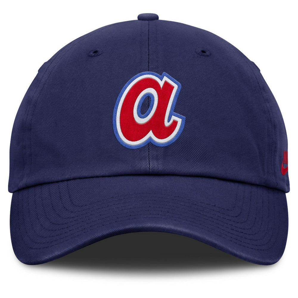 Royal Atlanta Braves Nike Club Adjustable Hat