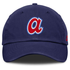Royal Atlanta Braves Nike Club Adjustable Hat