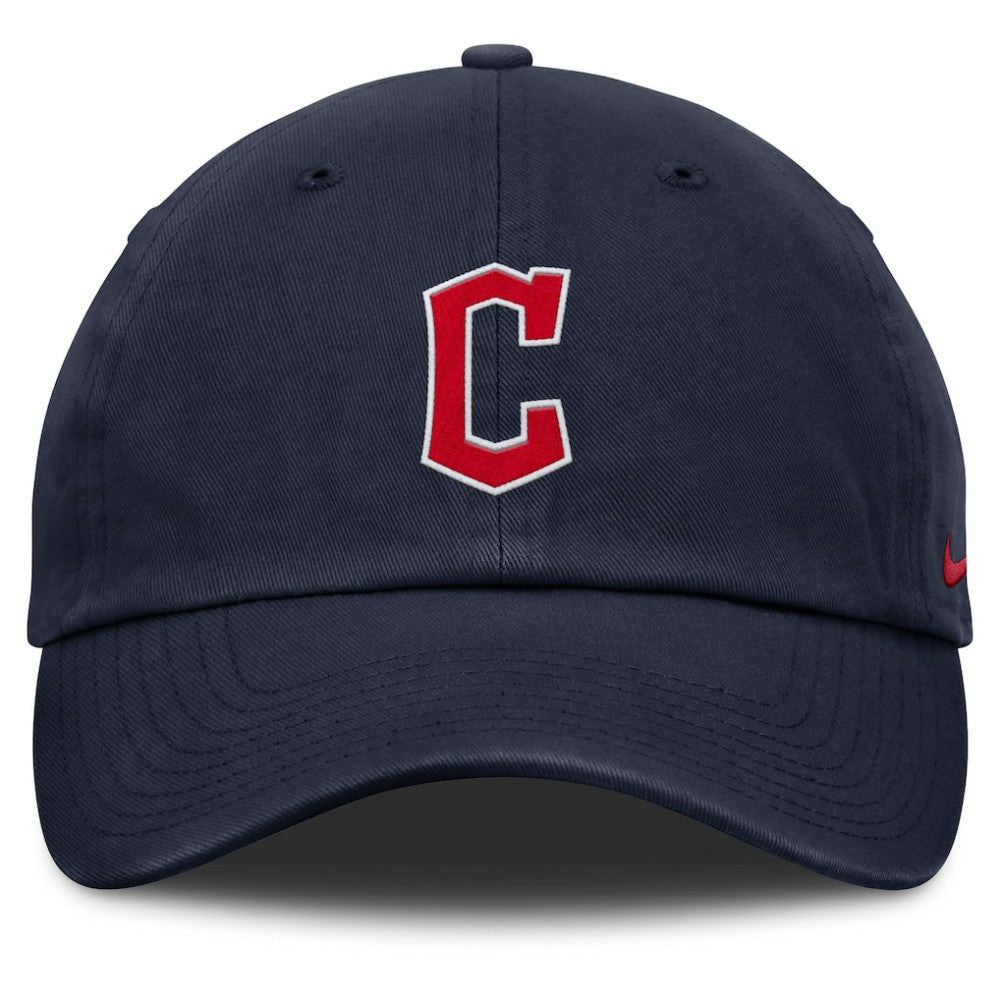 Navy Cleveland Guardians Nike Club Adjustable Hat