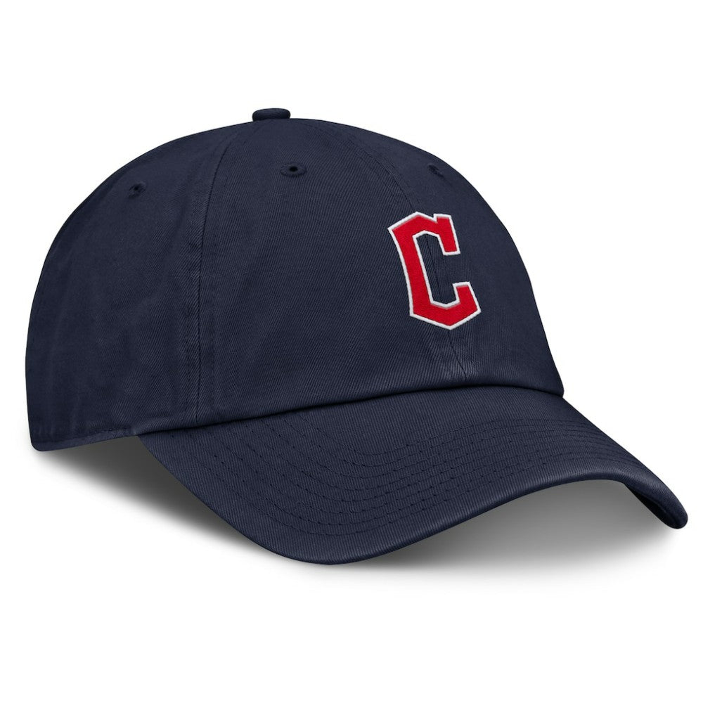 Navy Cleveland Guardians Nike Club Adjustable Hat