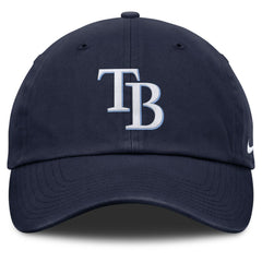 Navy Tampa Bay Rays Nike Club Adjustable Hat