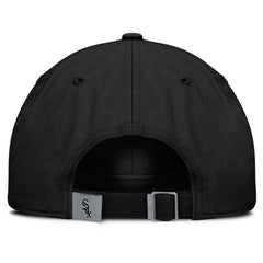 Black Chicago White Sox Nike Club Adjustable Hat
