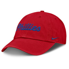 Red Philadelphia Phillies Nike Club Adjustable Hat