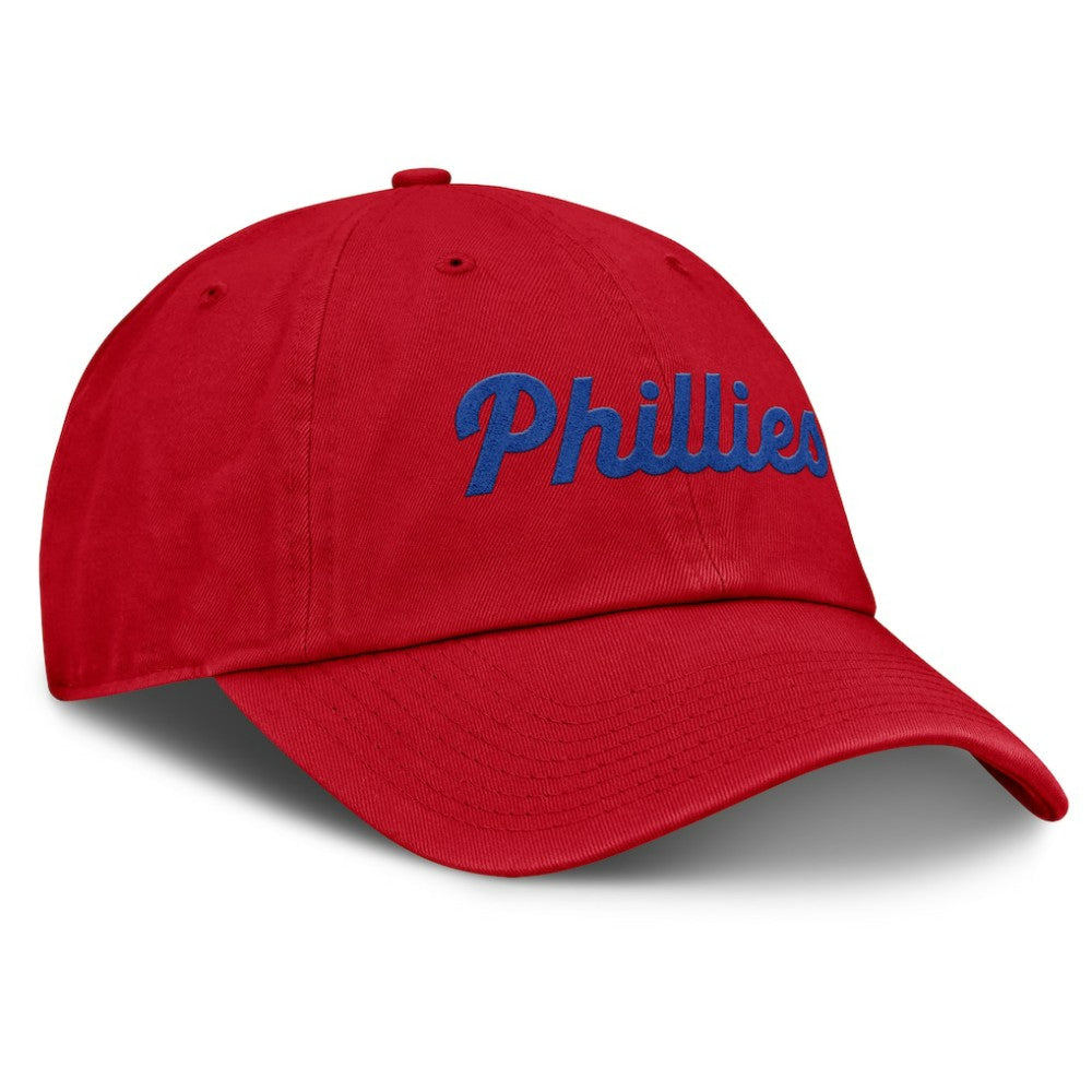 Red Philadelphia Phillies Nike Club Adjustable Hat