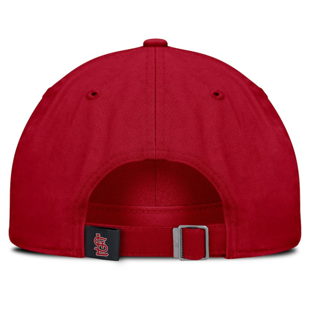 Red St. Louis Cardinals Nike Club Adjustable Hat