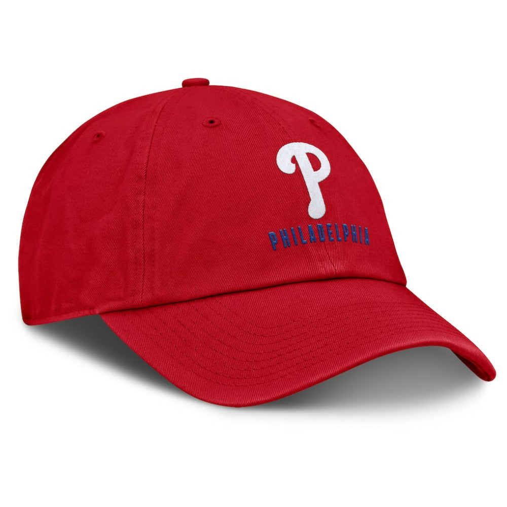 Red Philadelphia Phillies Nike Club Adjustable Hat