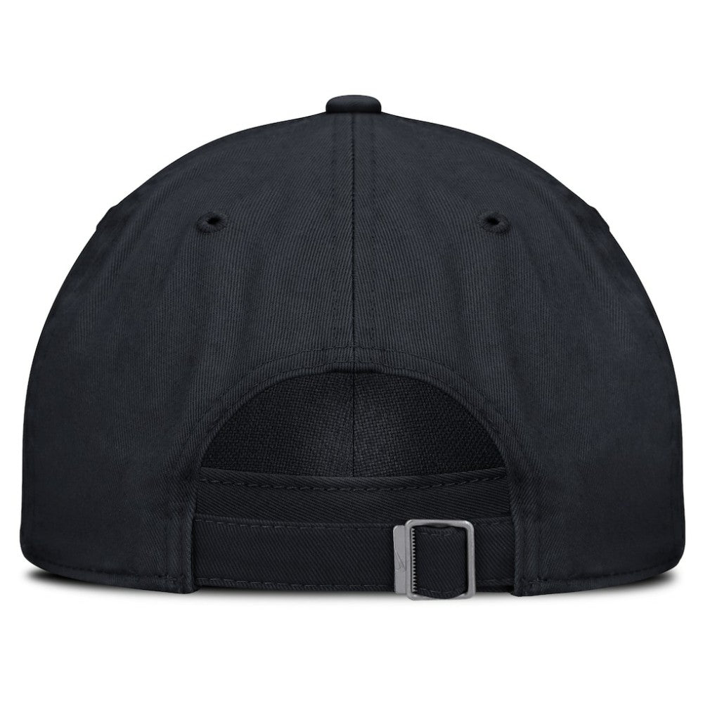 Navy Atlanta Braves Nike Club Adjustable Hat