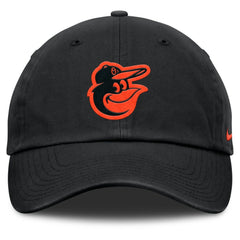 Black Baltimore Orioles Nike Club Adjustable Hat