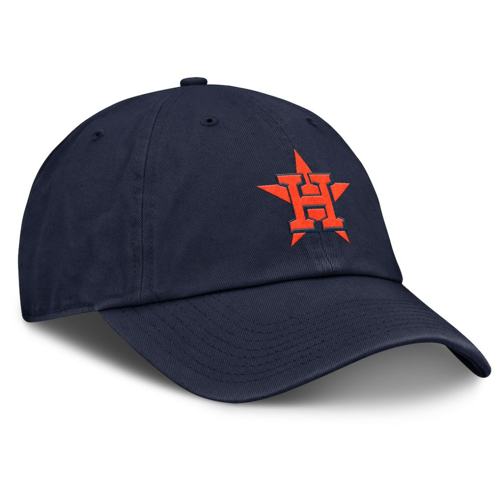 Navy Houston Astros Nike Club Adjustable Hat
