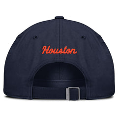 Navy Houston Astros Nike Club Adjustable Hat