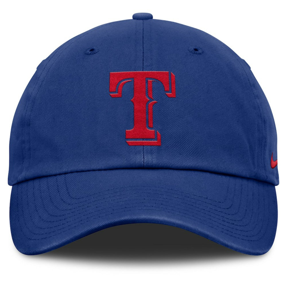 Royal Texas Rangers Nike Club Adjustable Hat