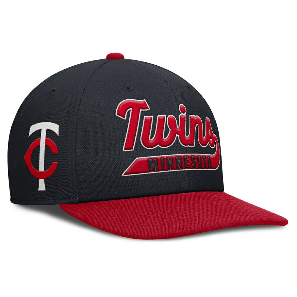 Navy/Red Minnesota Twins Nike Pro Performance Snapback Hat