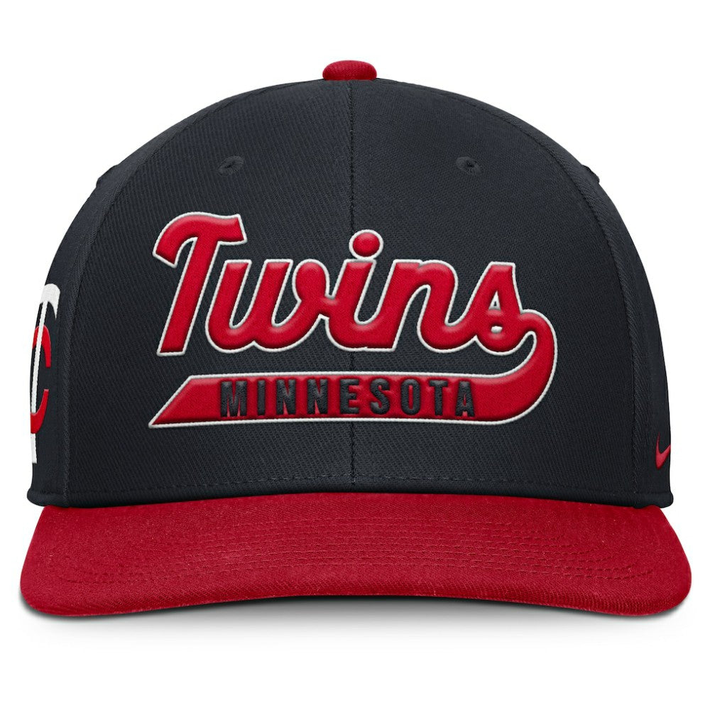 Navy/Red Minnesota Twins Nike Pro Performance Snapback Hat