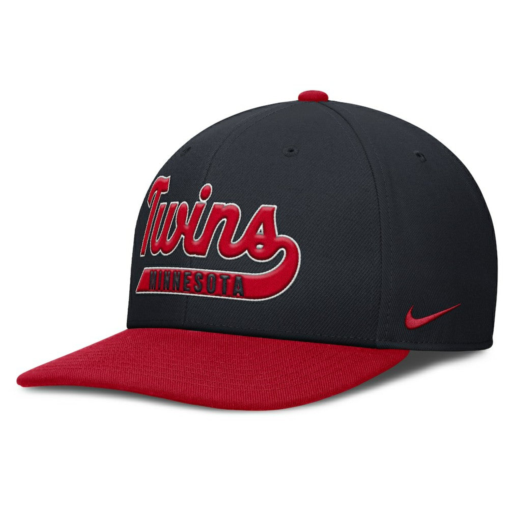 Navy/Red Minnesota Twins Nike Pro Performance Snapback Hat