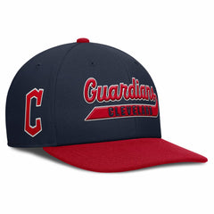 Navy/Red Cleveland Guardians Nike Pro Performance Snapback Hat