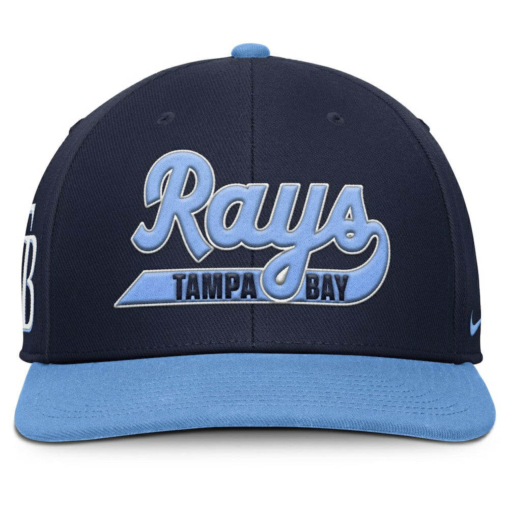 Navy/Light Blue Tampa Bay Rays Nike Pro Performance Snapback Hat