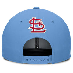 Gray/Light Blue St. Louis Cardinals Nike Pro Performance Snapback Hat