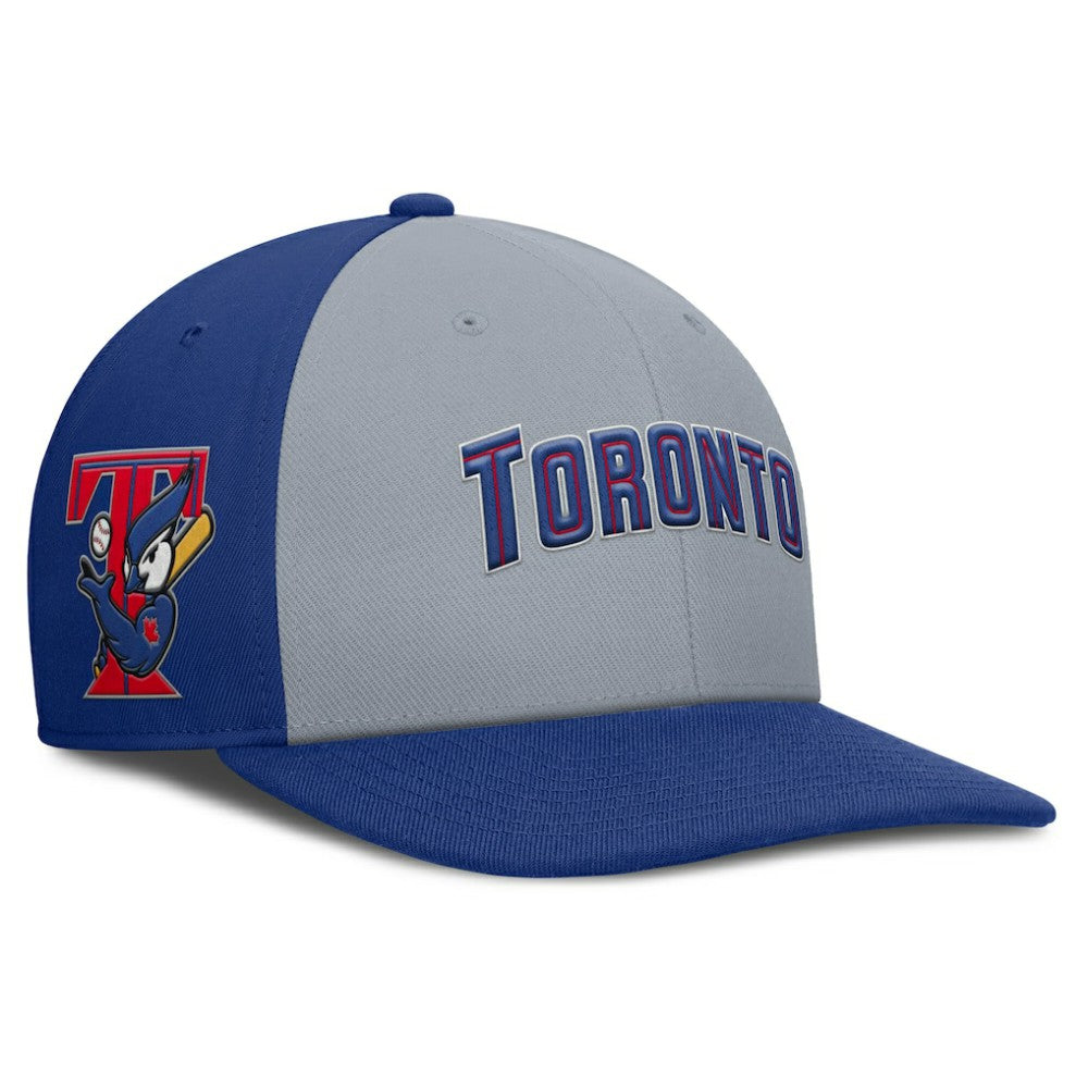 Gray/Royal Toronto Blue Jays Nike Pro Performance Snapback Hat