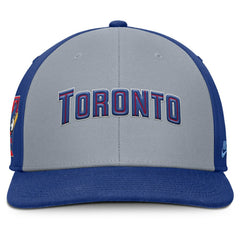 Gray/Royal Toronto Blue Jays Nike Pro Performance Snapback Hat