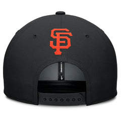 Gray/Black San Francisco Giants Nike Pro Performance Snapback Hat