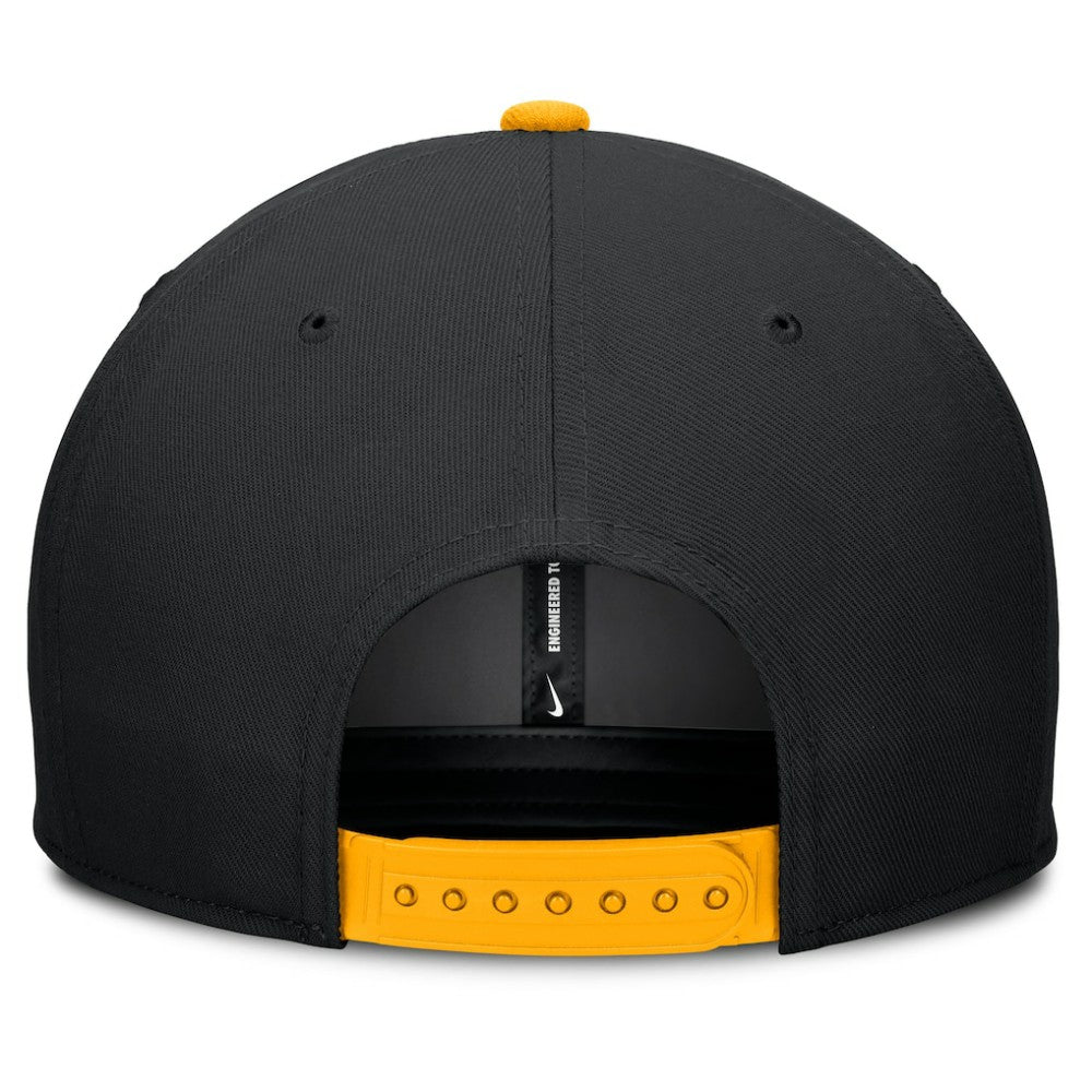 Black/Gold Pittsburgh Pirates Nike Pro Performance Snapback Hat