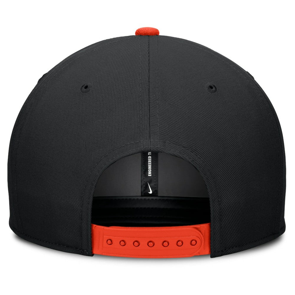 Black/Orange San Francisco Giants Nike Pro Performance Snapback Hat