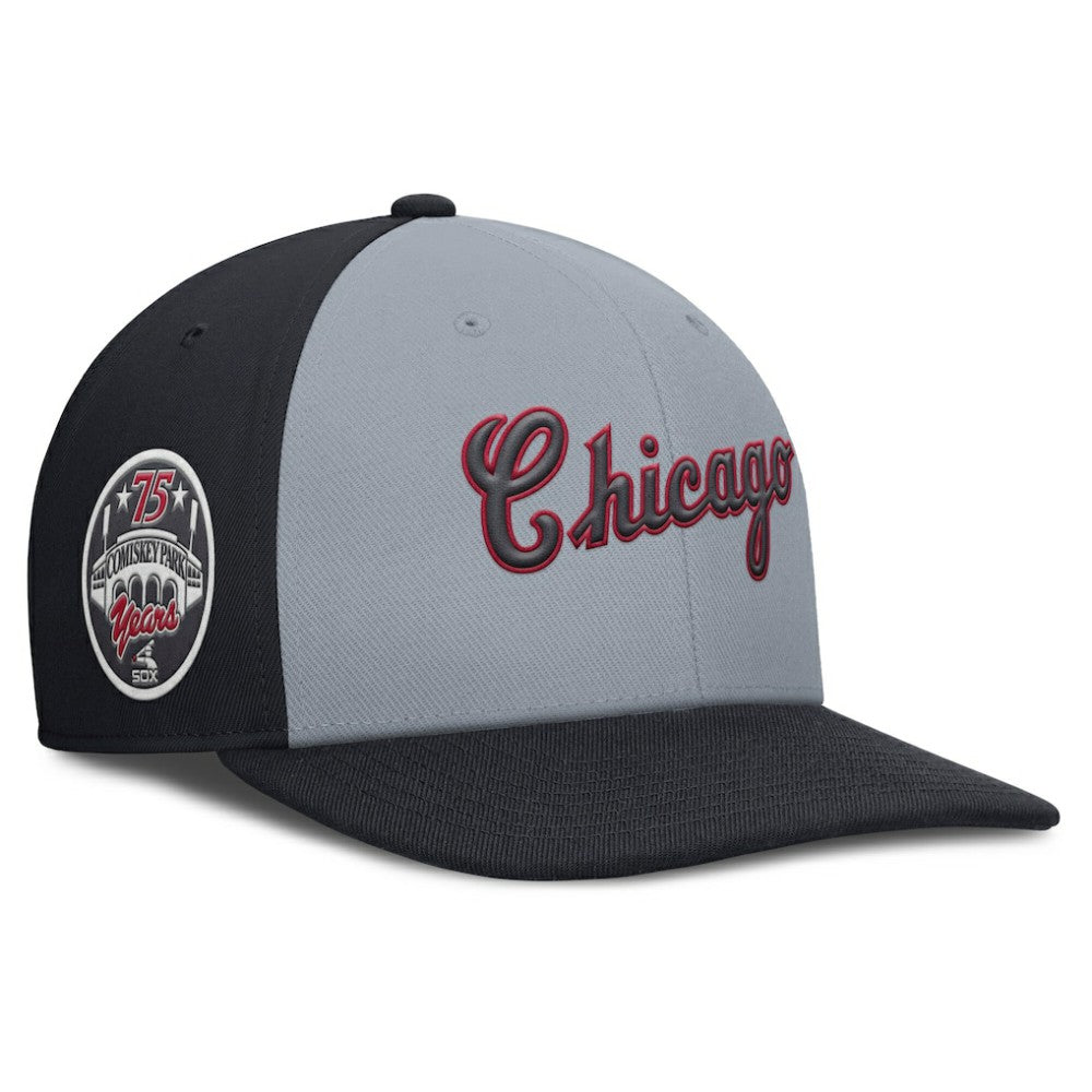 Gray/Navy Chicago White Sox Nike Pro Performance Snapback Hat