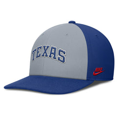 Gray/Royal Texas Rangers Nike Pro Performance Snapback Hat