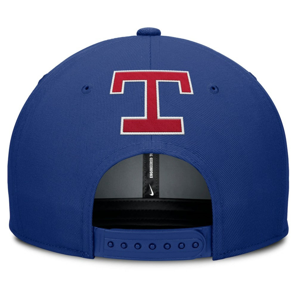 Gray/Royal Texas Rangers Nike Pro Performance Snapback Hat