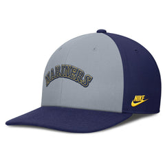Gray/Navy Seattle Mariners Nike Pro Performance Snapback Hat