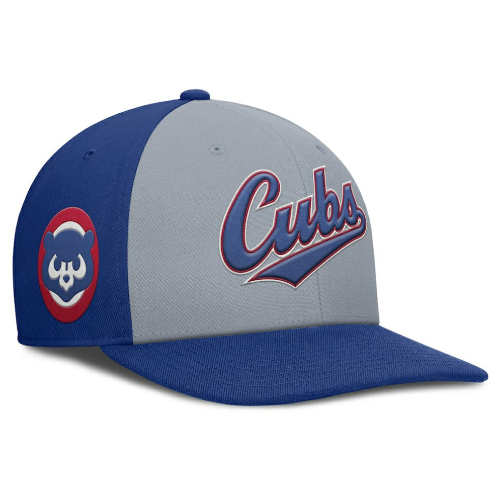 Gray/Royal Chicago Cubs Nike Pro Performance Snapback Hat