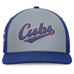 Gray/Royal Chicago Cubs Nike Pro Performance Snapback Hat