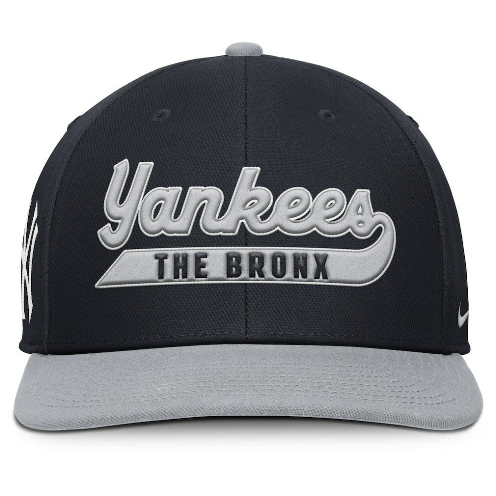 Navy/Gray New York Yankees Nike Pro Performance Snapback Hat