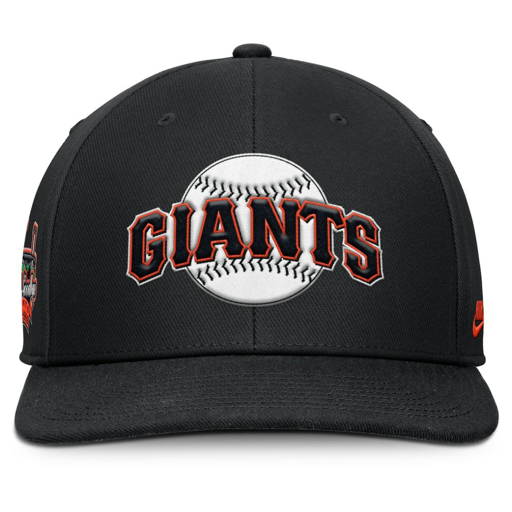 Black San Francisco Giants Nike Pro Performance Snapback Hat