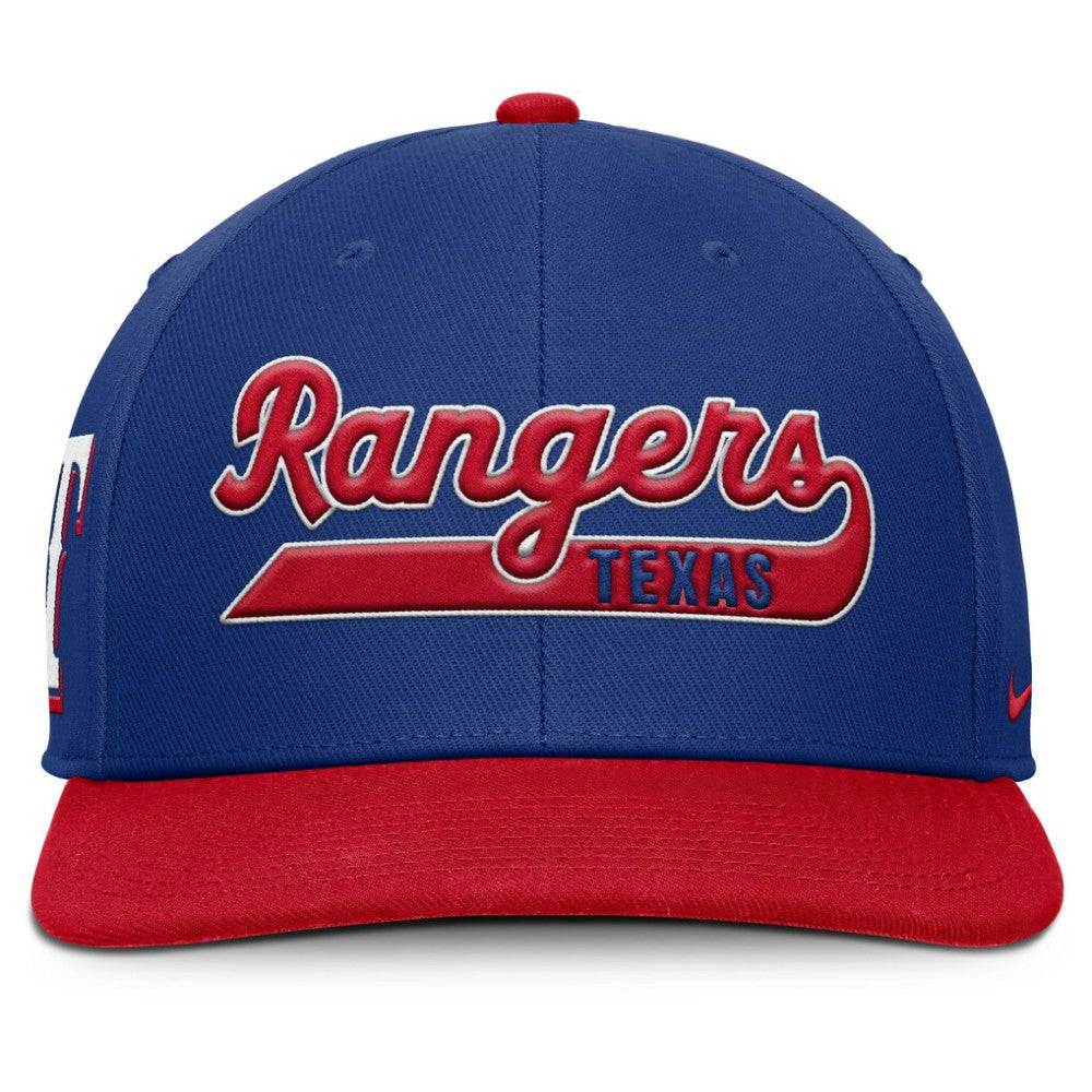 Royal/Red Texas Rangers Nike Pro Performance Snapback Hat
