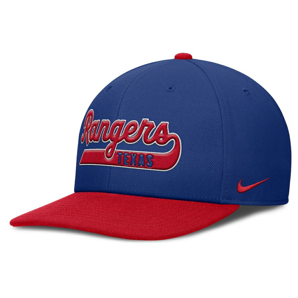 Royal/Red Texas Rangers Nike Pro Performance Snapback Hat