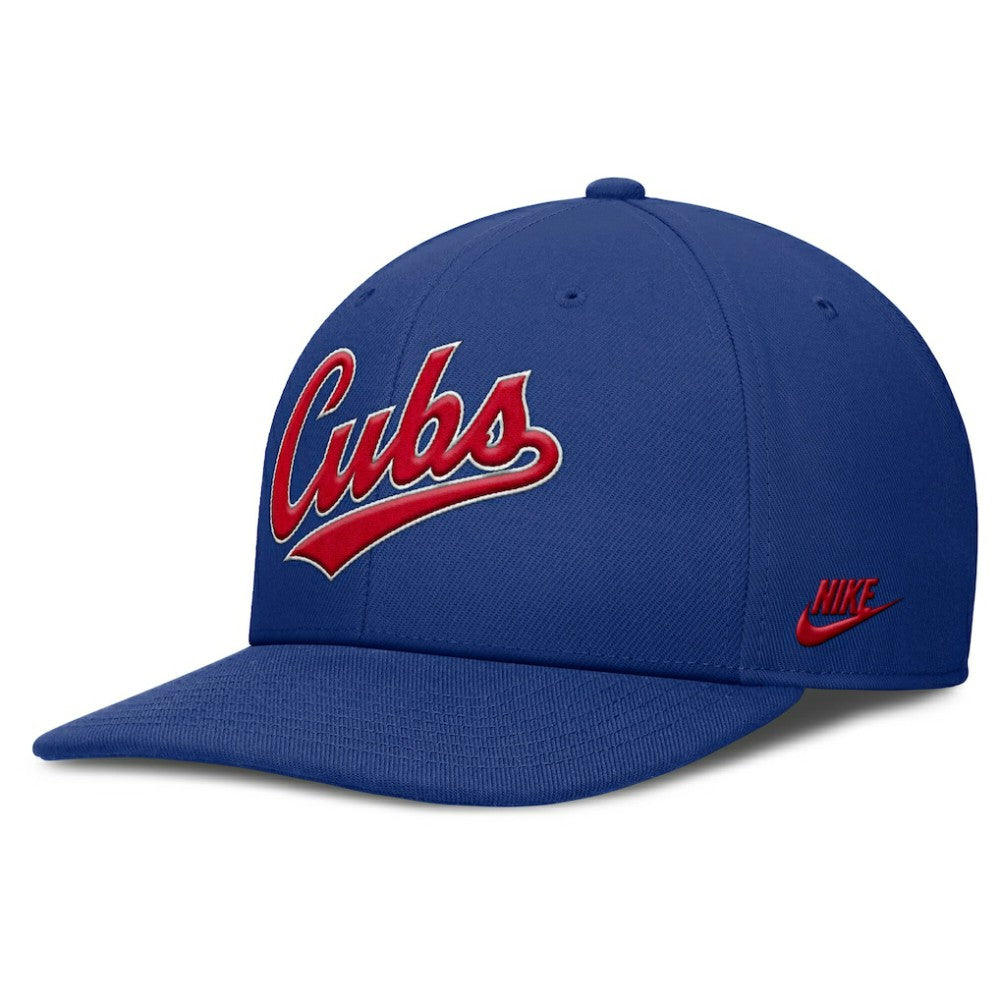 Royal Chicago Cubs Nike Pro Performance Snapback Hat